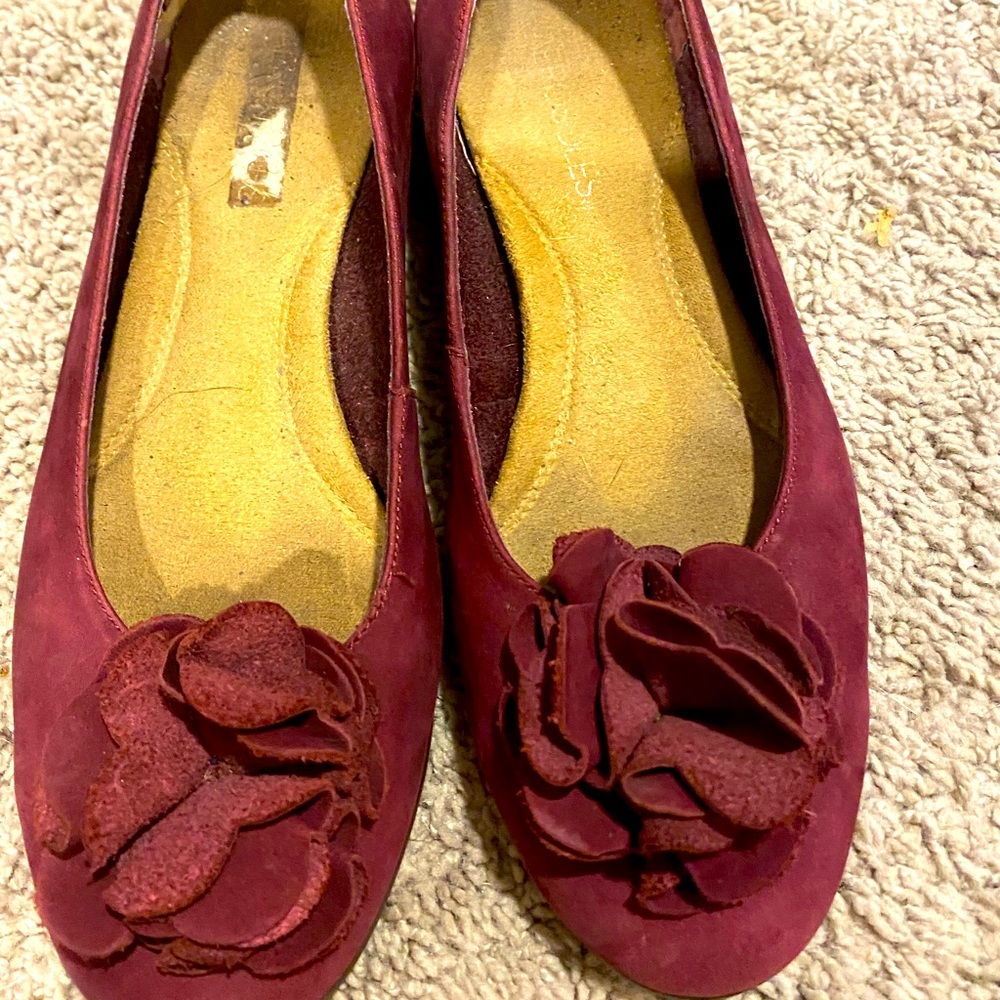 Aerosoles burgundy ballet flat